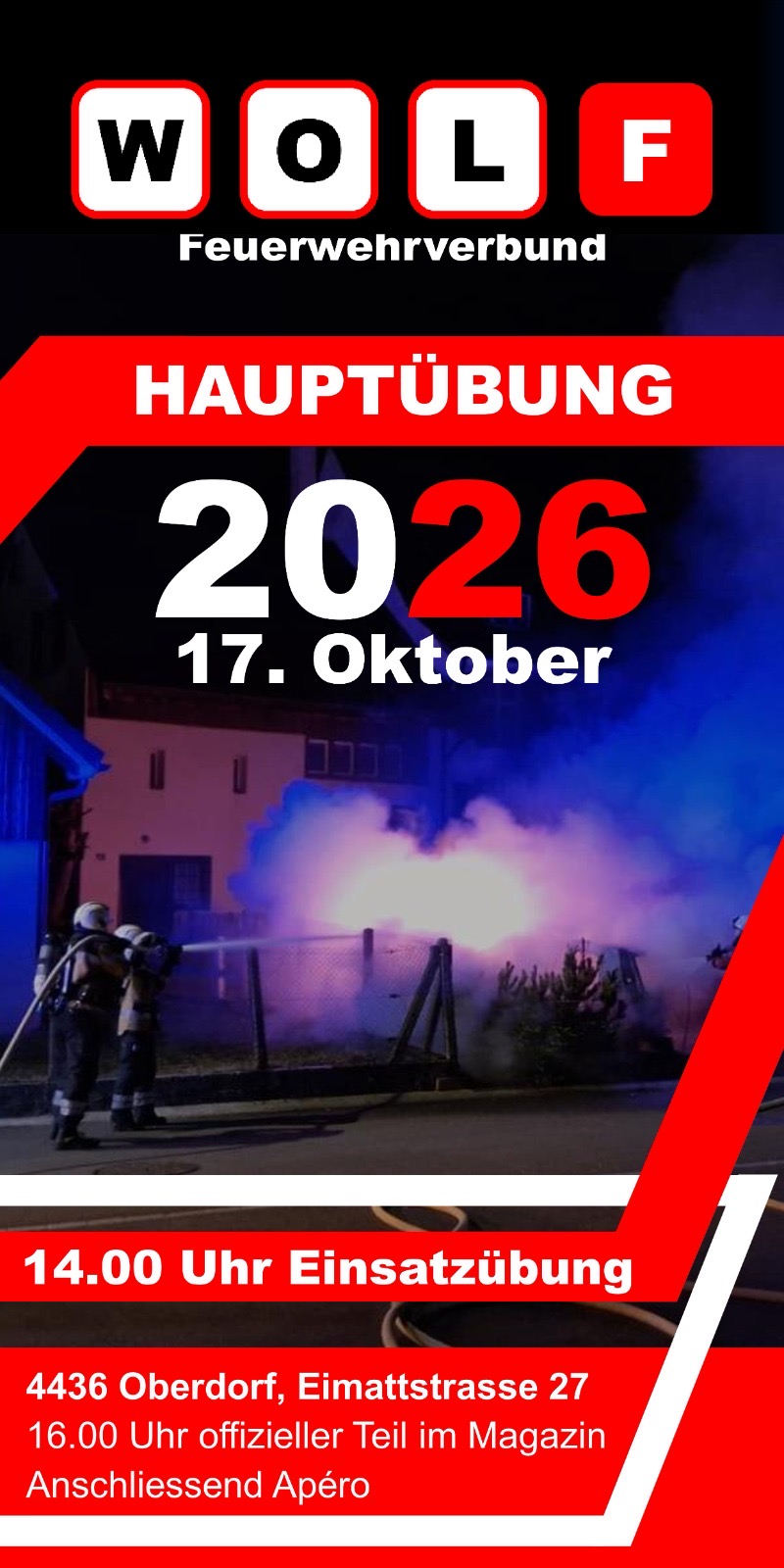 FW WOLF - Hauptübung 17.10.2026